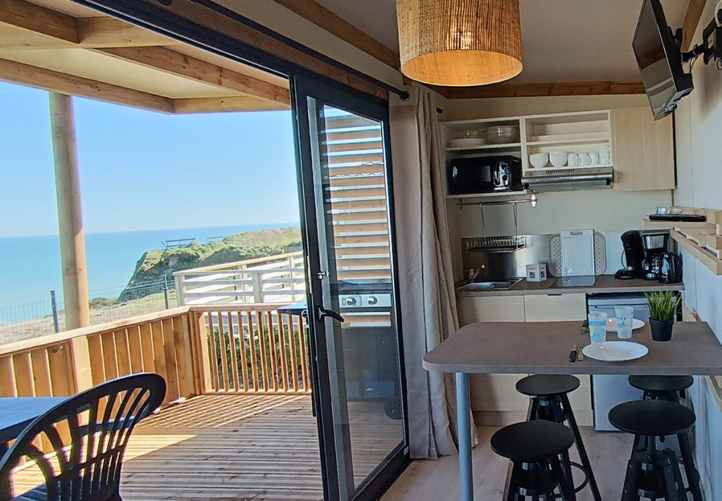 Chalet Premium, Camping Omaha Beach